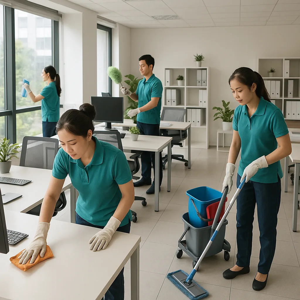 Dịch vụ vệ sinh toàn diện: So sánh lựa chọn cho đội vận hành