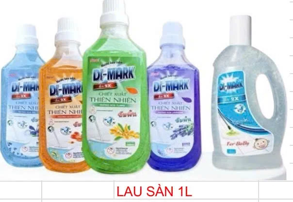 Lau sàn Dimark 1 lít hương hoa Tulip