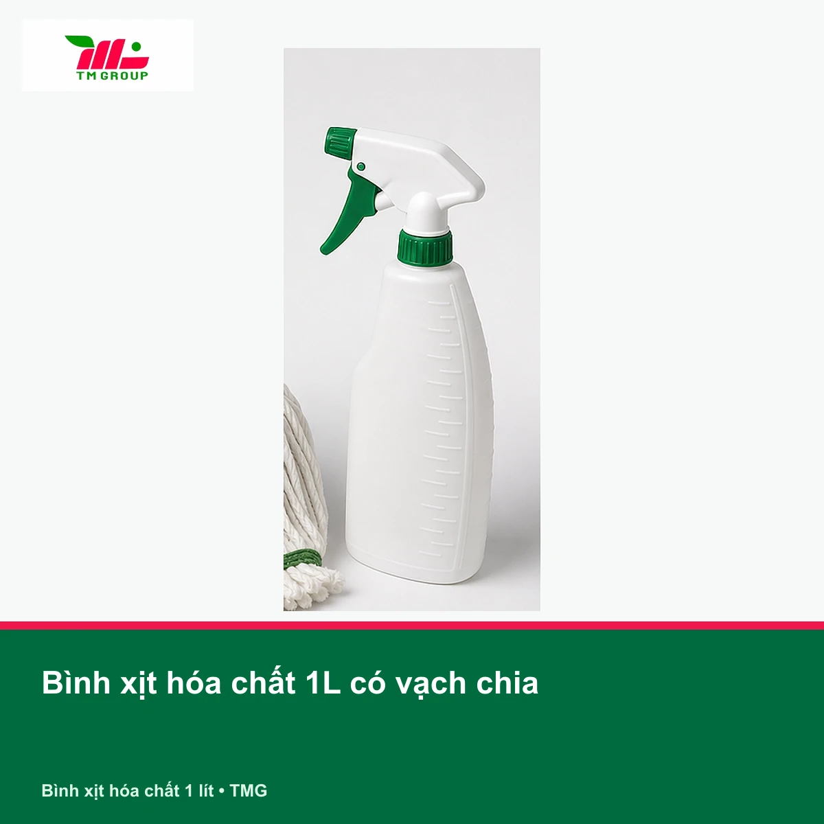 Bình xịt hóa chất 1L có vạch chia