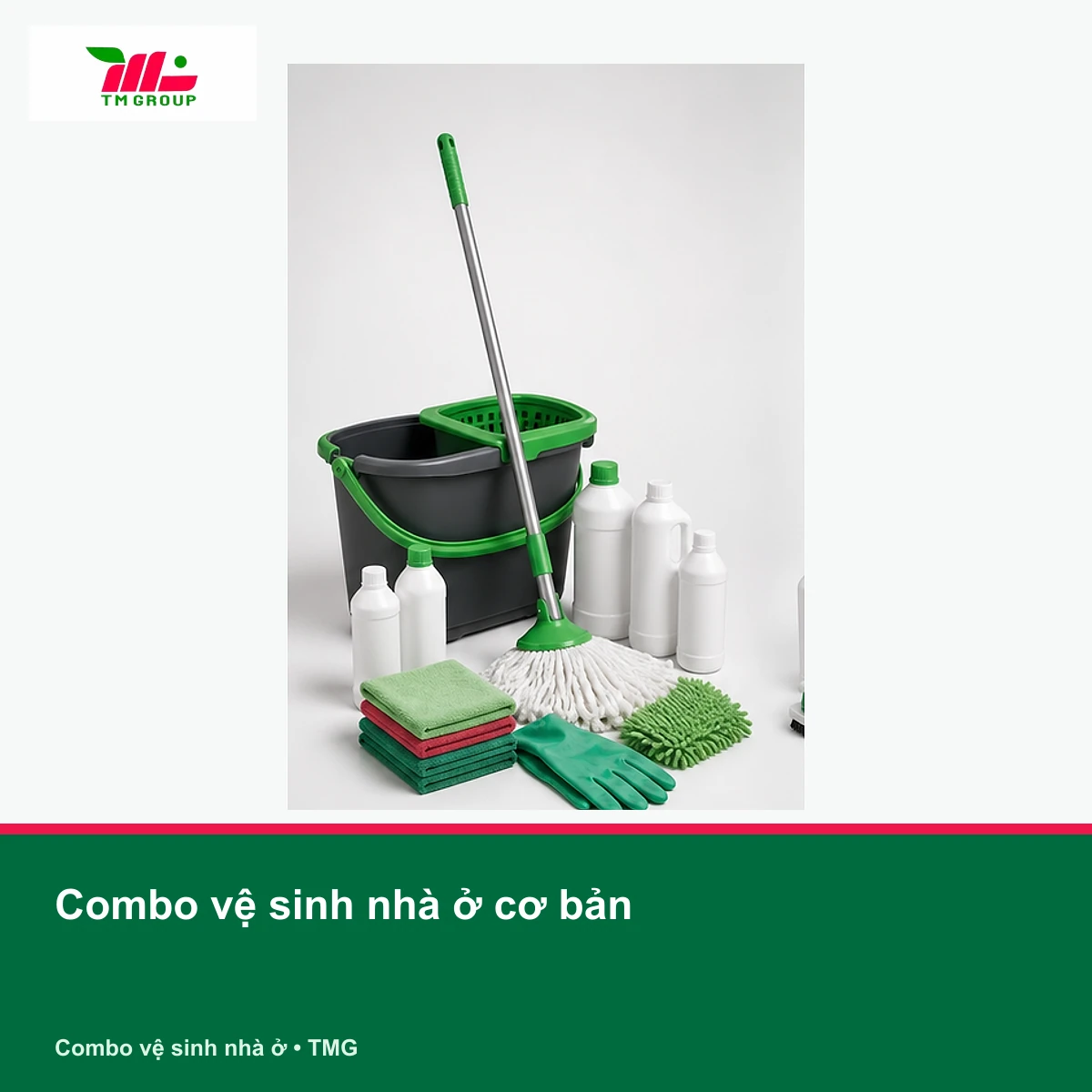Combo vệ sinh nhà ở cơ bản