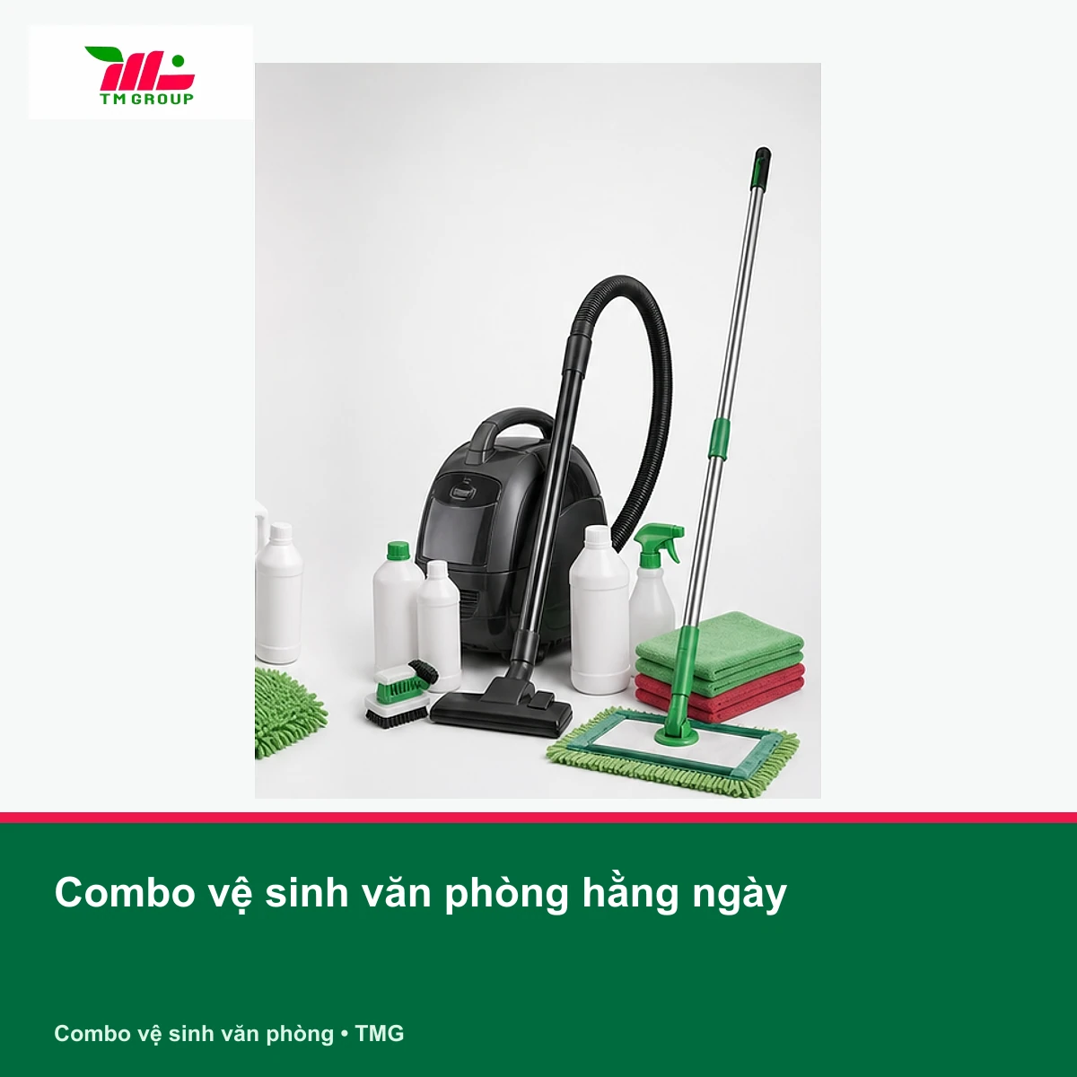 Combo vệ sinh văn phòng hằng ngày